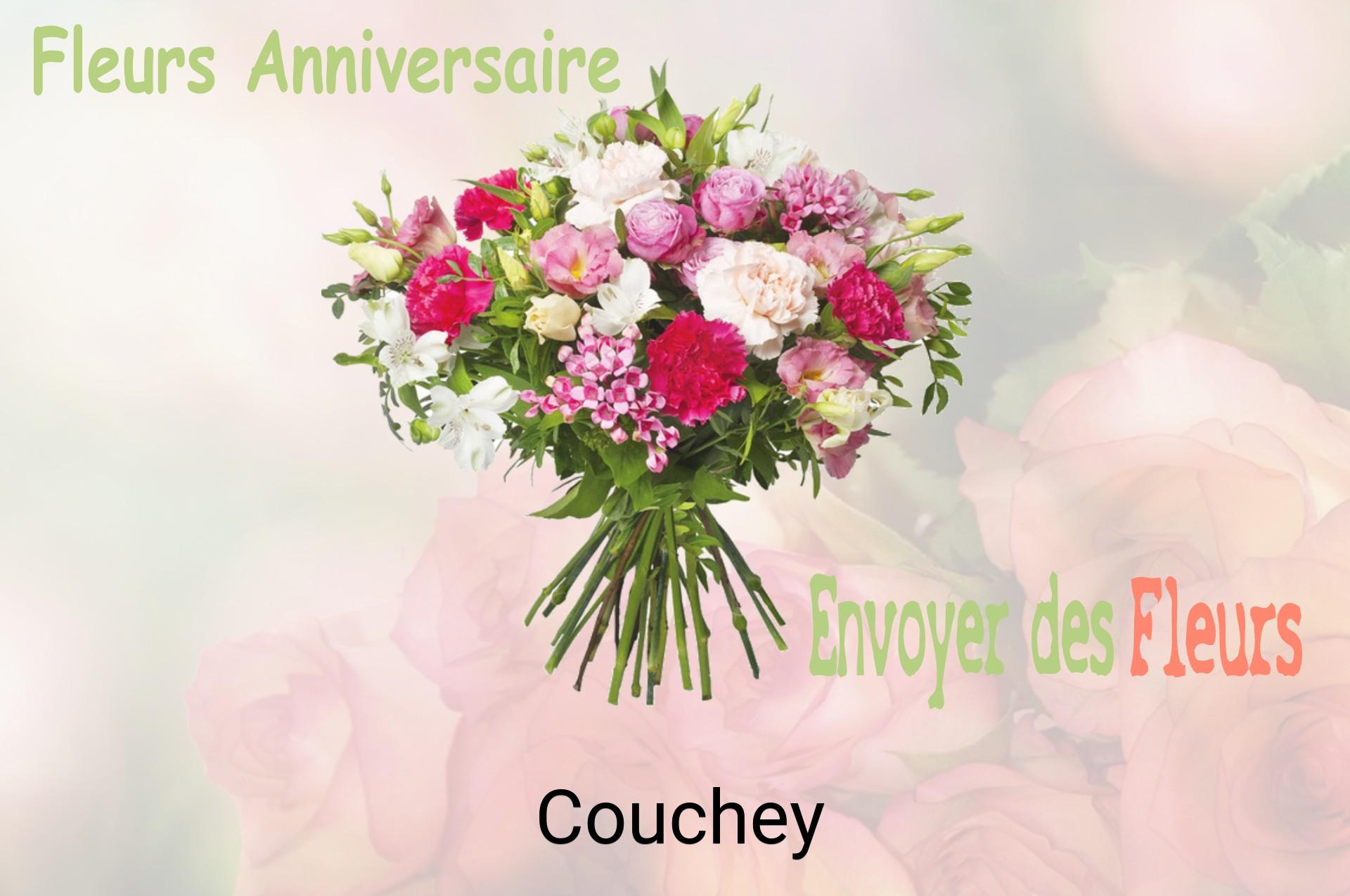 Bouquet de fleurs d’anniversaire livré à Couchey