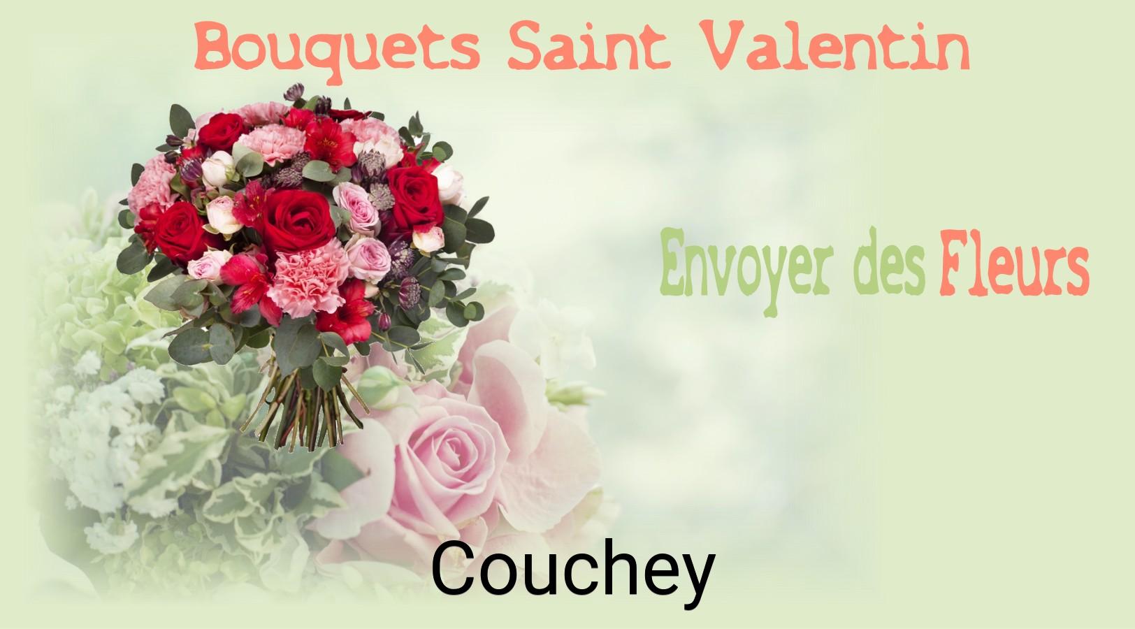 Roses de Saint-Valentin livrées à Couchey